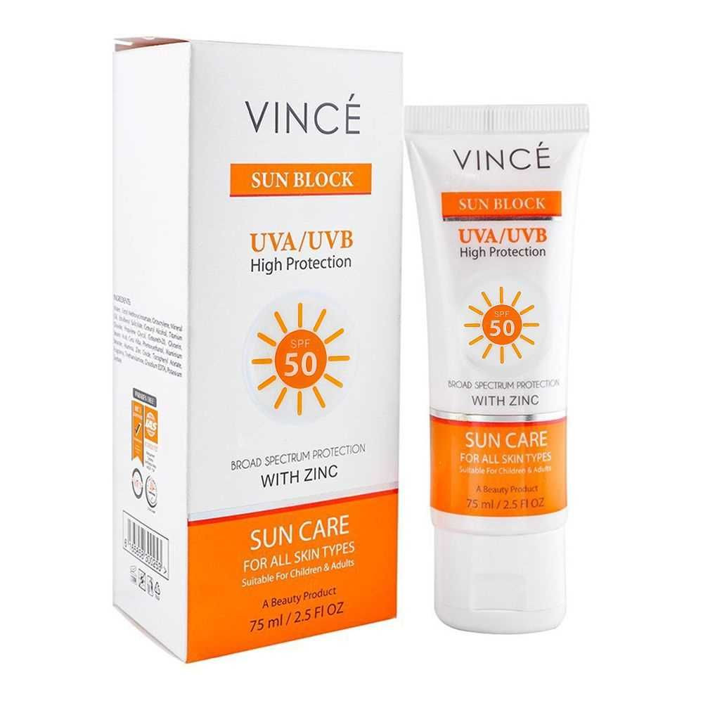 VINCE SUN BLOCK SUN CARE SPF 50 75ML