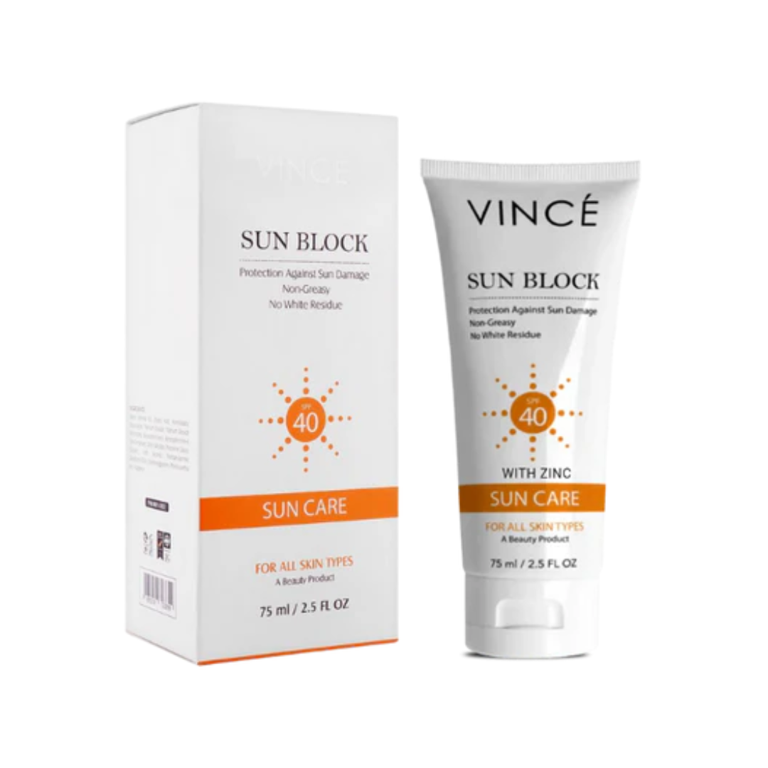 VINCE SUN BLOCK SUN CARE SPF 40 75ML