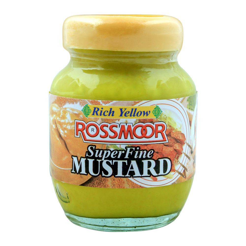 ROSSMOOR MUSTARD PASTE 165G JAR