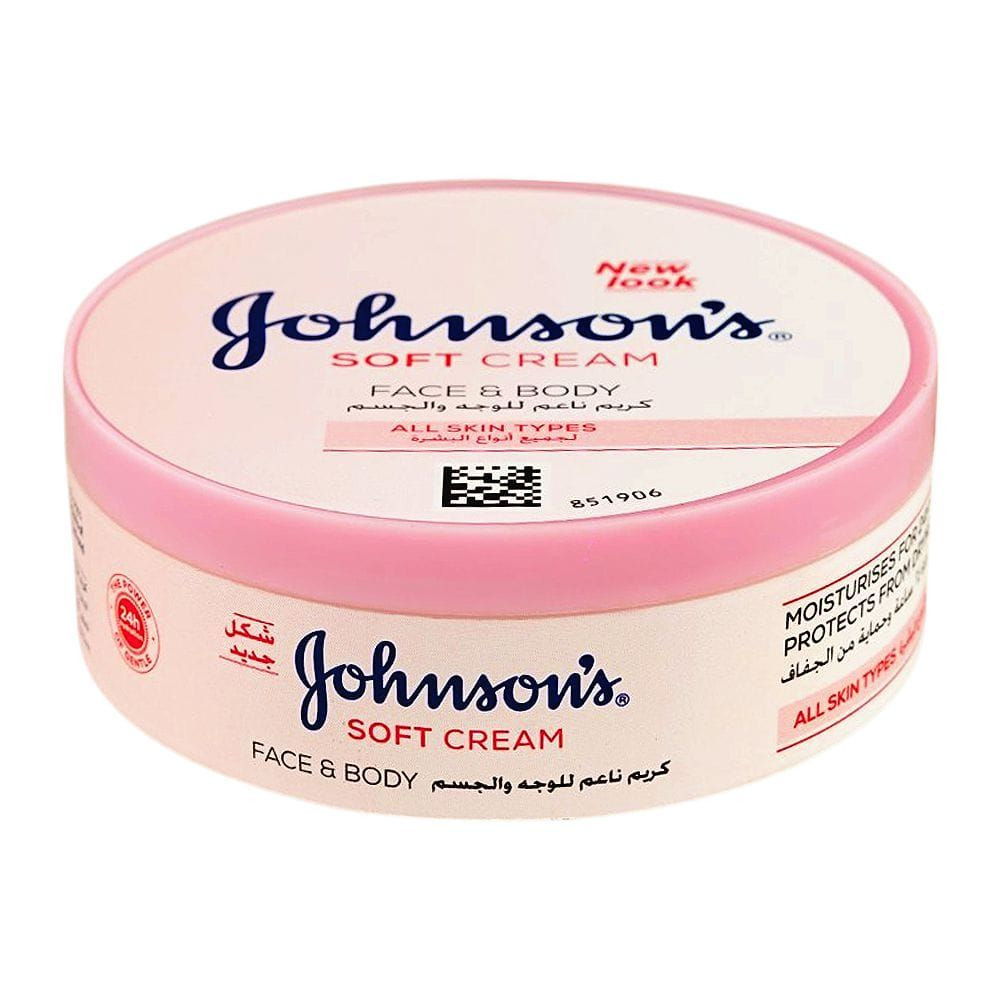 JOHNSONS FACE&BODY SOFT CREAM 200ML