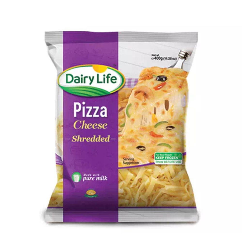 D/L PIZZA CHEESE 400G SHREDDED