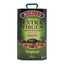 BORGES E/V OLIVE OIL 4LTR TIN