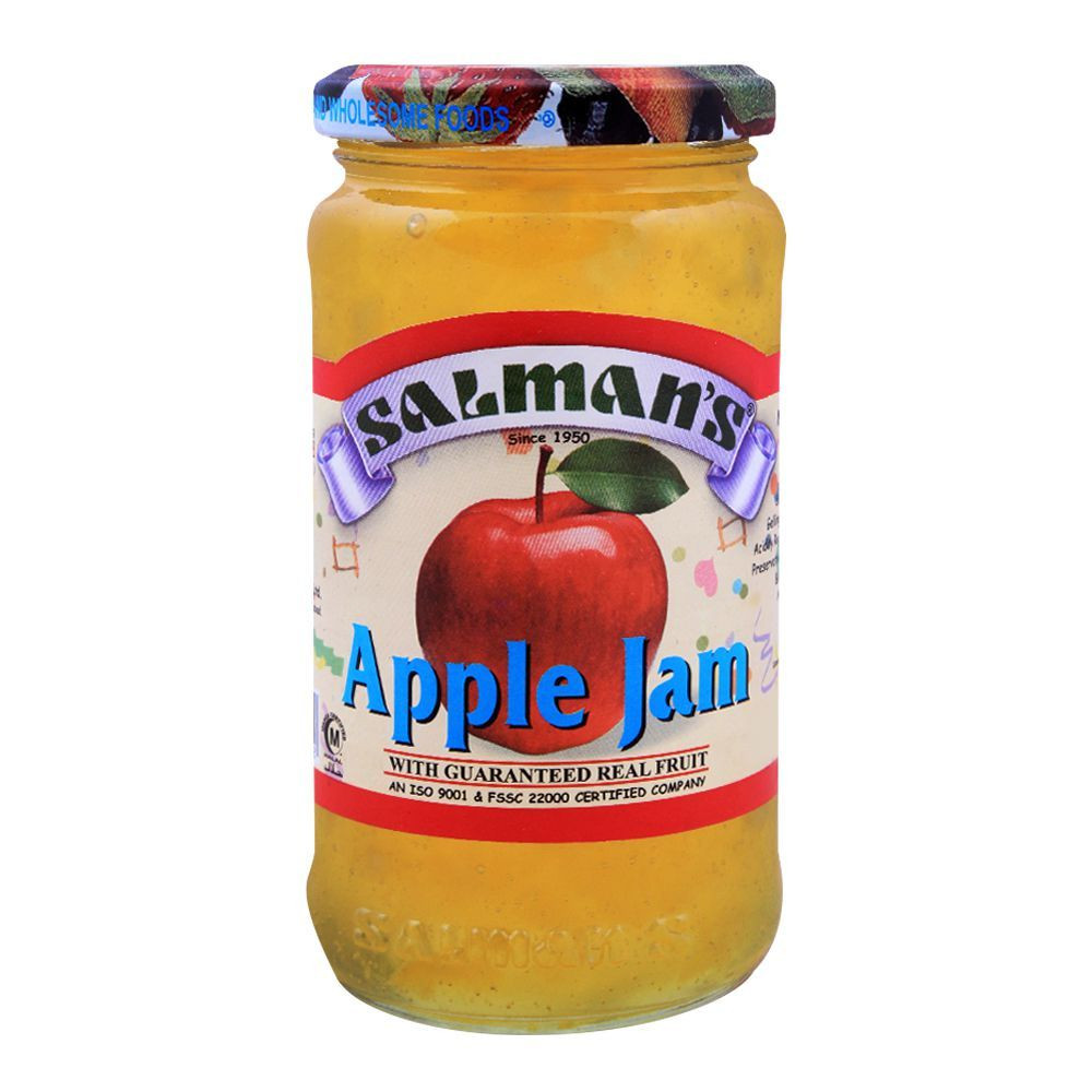 SALMAN JAM 450G APPLE