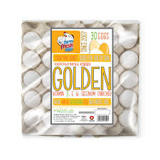FARM FRESH GOLDEN EGGS 30PCS