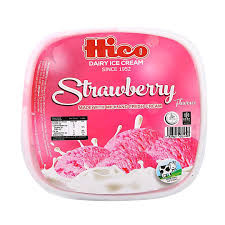 HICO BUCKET 1.5LTR STRAWBERRY