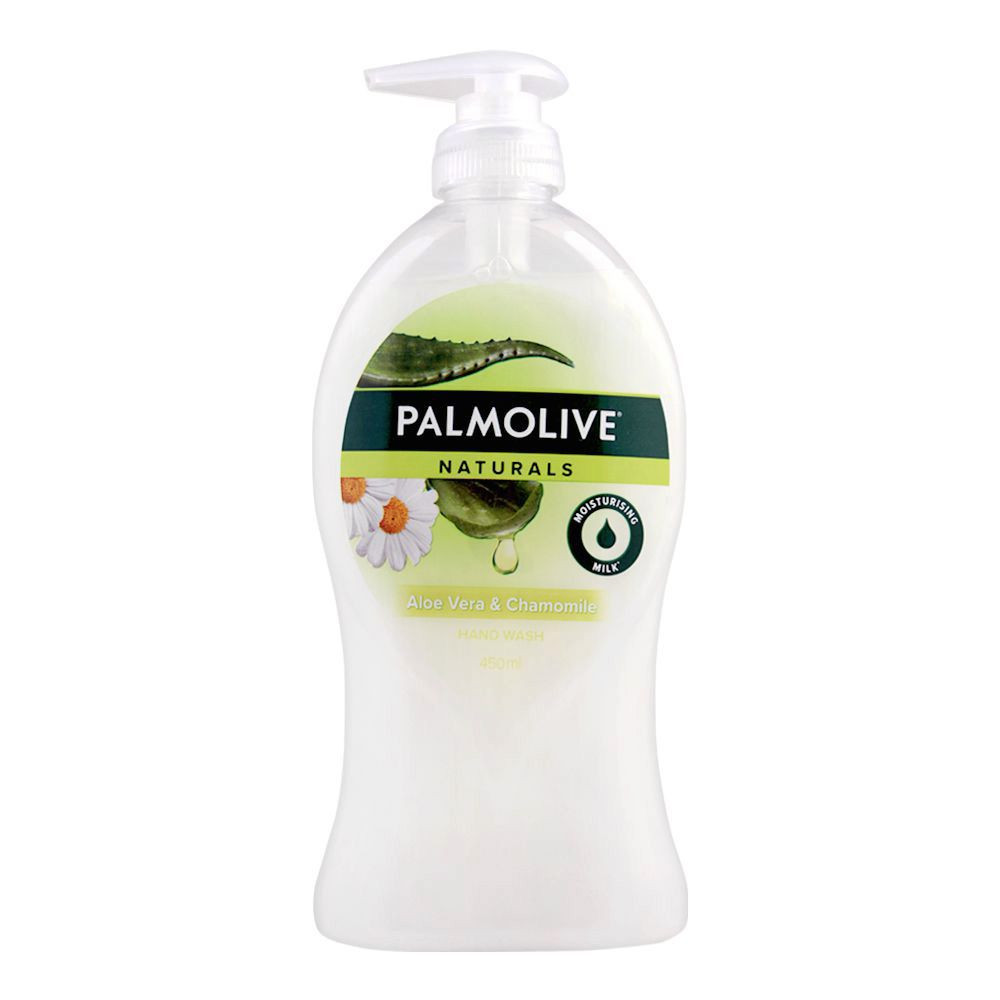 PALMOLIVE H/W 450ML BTL ALOE VERA