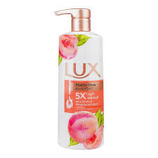 LUX BODY WASH 450ML PEACHY GLOW