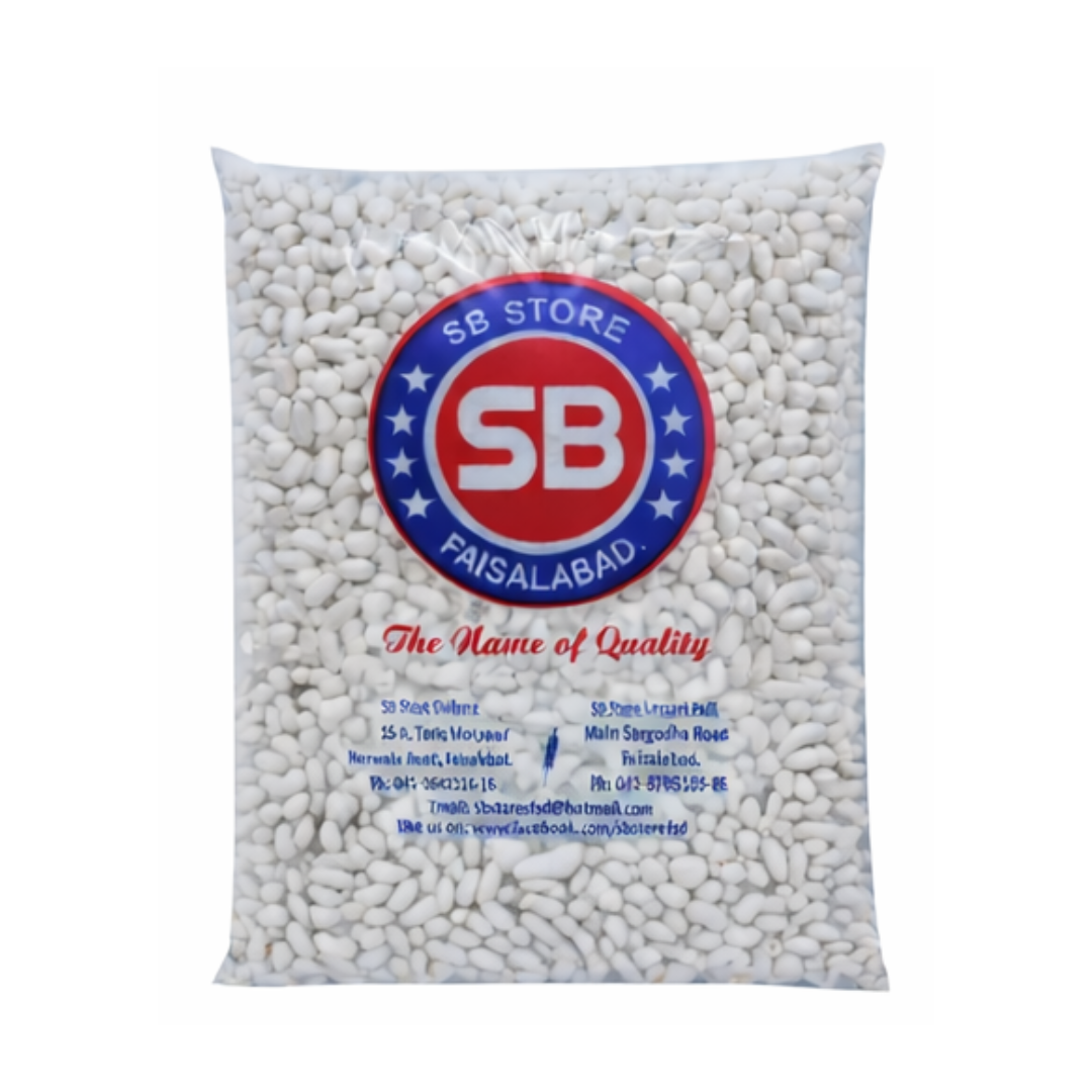SB WHITE BEANS 1/2KG
