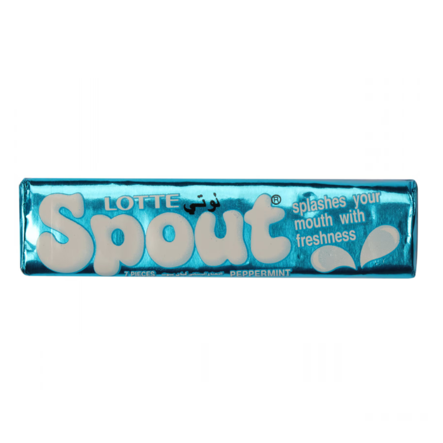 LOTTE SPOUT GUM PEPPERMINT