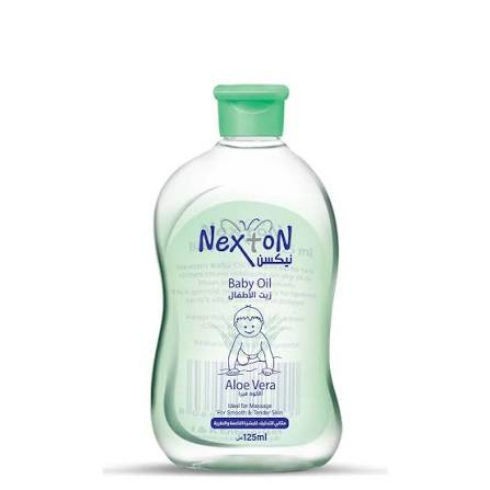 NEXTON BABY OIL 125ML ALOE VERA