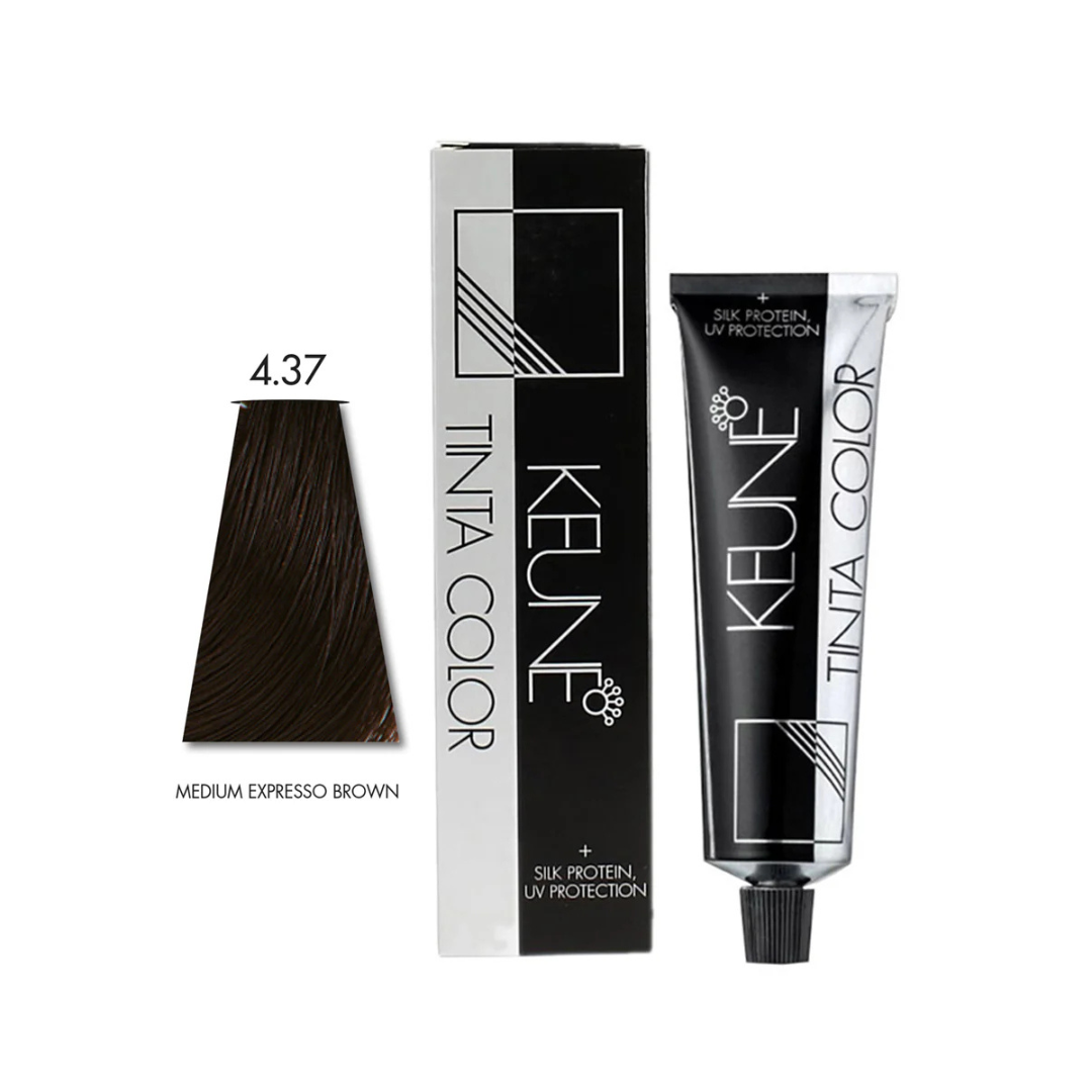 KEUNE HAIR COLOR 4.37