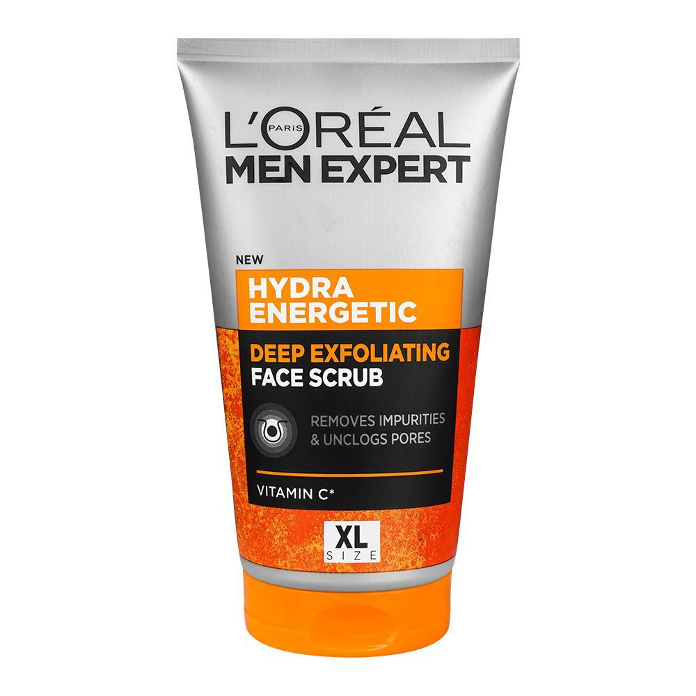 LOREAL MEN SCRUB 150ML XI HYDRA ENERGETIC