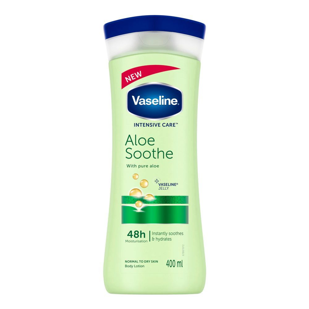 VASELINE LOTION 400ML ALOE SOOTHE
