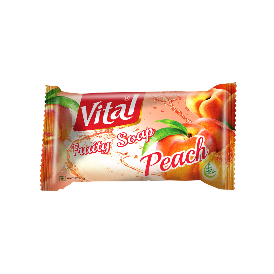 VITAL FRUITY SOAP 120G PEACH