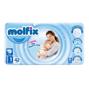 MOLFIX TWIN #1   42PC NEW BORN