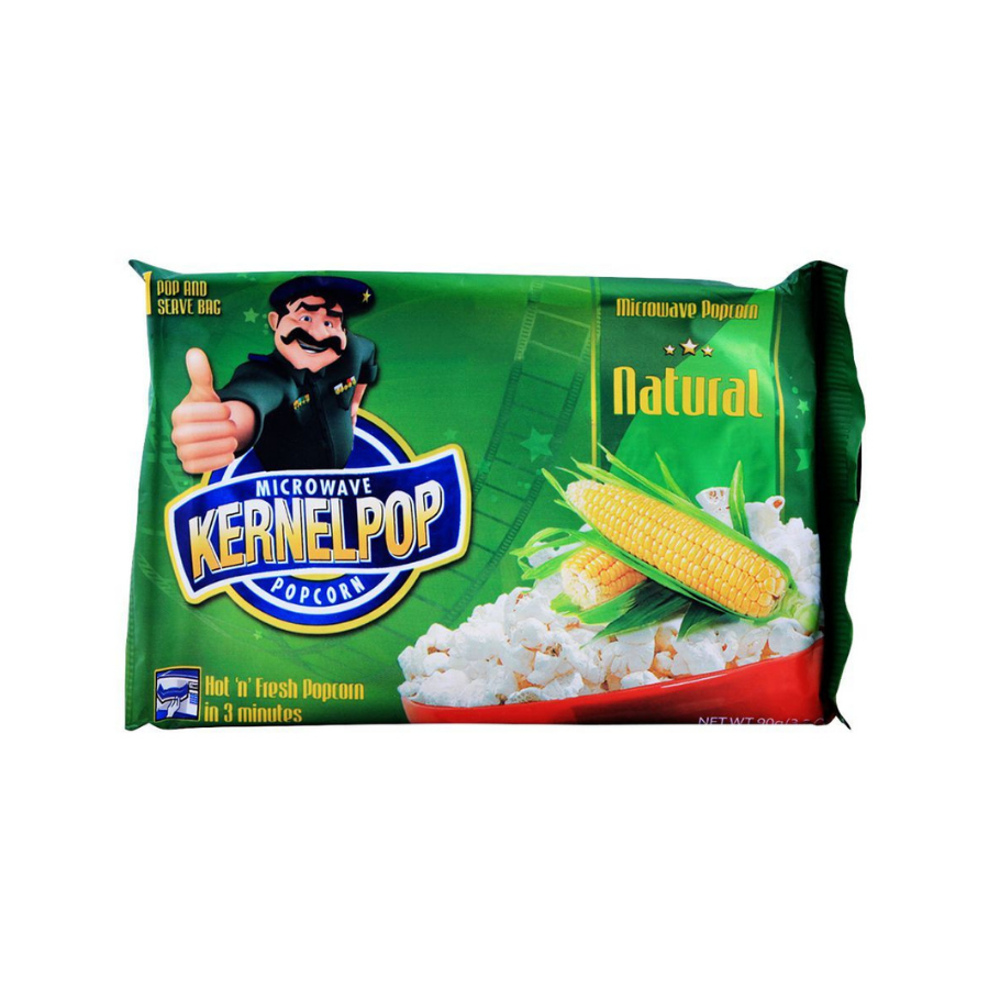 KERNELPOP PKT 90G NATURAL